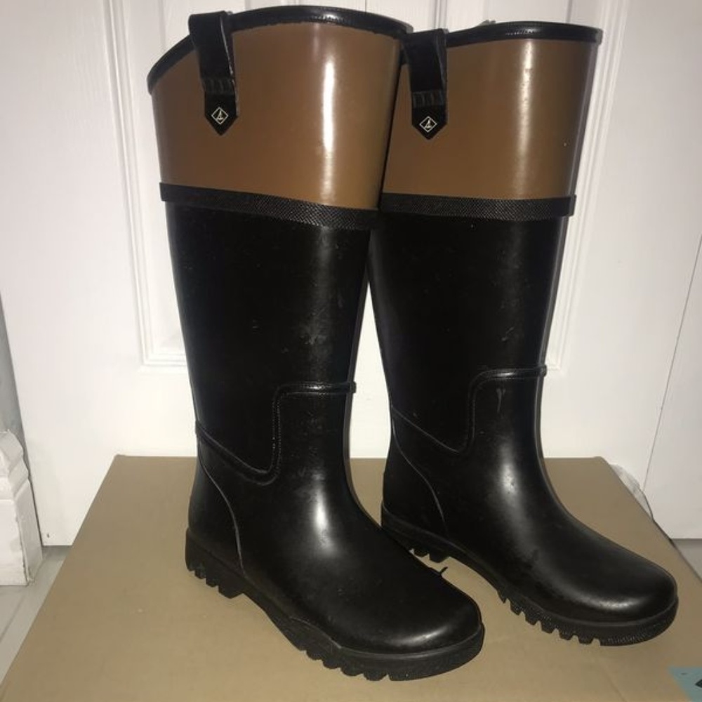 Nellie Kate Sperry Rain Boots